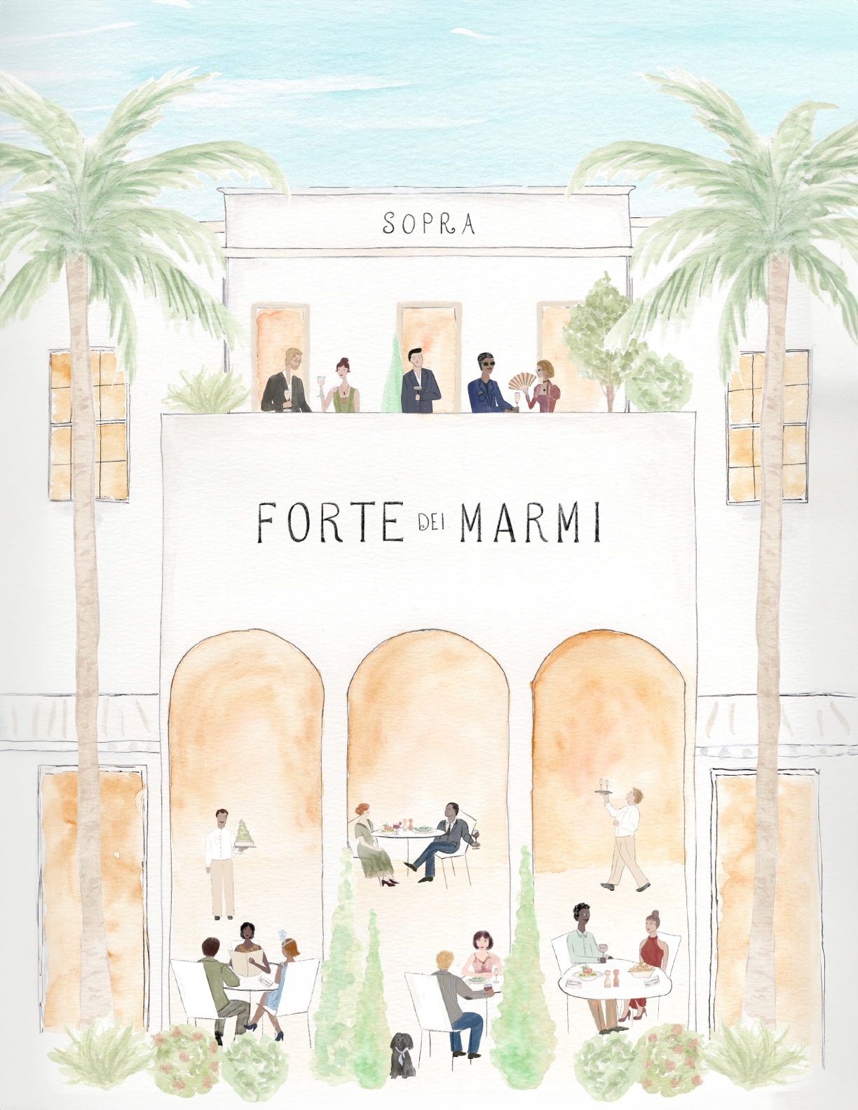 Forte dei Marmi Menu